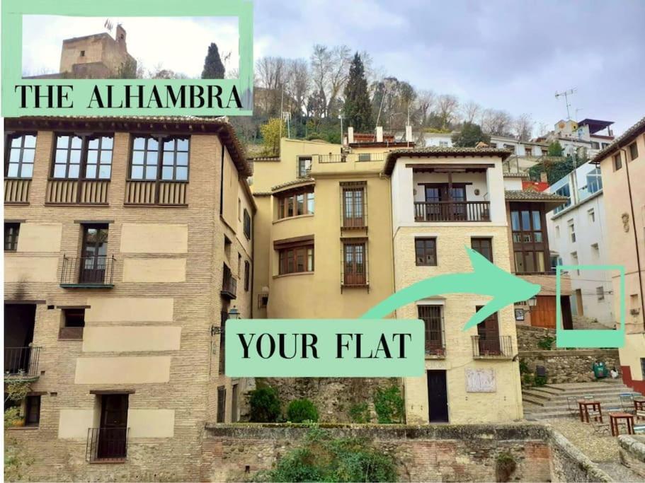 Cosy Apartment / Literally At The Foot Of Alhambra 格拉纳达 外观 照片